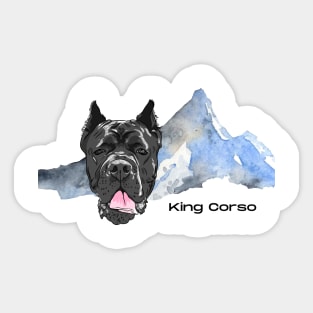 Cane Corso King design Sticker